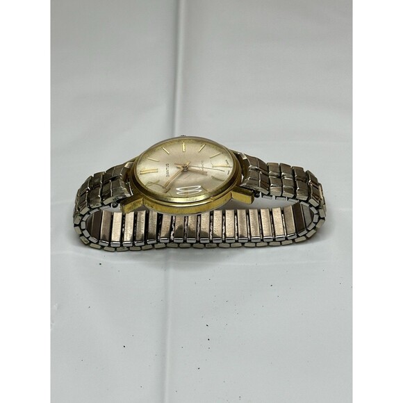 Vintage Swiss Made Watch Diantus Antimagnetic Stainless Steel Band 1960s VTG - Picture 5 of 6